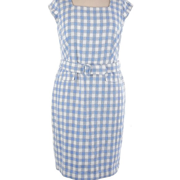 Ann Taylor Factory Belted Casual Dress 16P - Picture 1 of 3